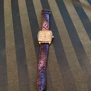 Chico's Purple and Silver Watch